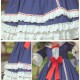 Royal Gorgeous High Waist Lolita Dress with Short Sleeves