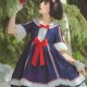 Royal Gorgeous High Waist Lolita Dress with Short Sleeves