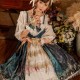 Royal Vintage Elegant Lolita Long Jumper Skirt