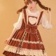 Sweet and Lovely Polka Dot Lolita Jumper Skirt