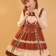 Sweet and Lovely Polka Dot Lolita Jumper Skirt