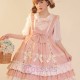 Sweet and Lovely Polka Dot Lolita Jumper Skirt