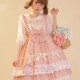 Sweet and Lovely Polka Dot Lolita Jumper Skirt