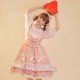 Sweet and Lovely Polka Dot Lolita Jumper Skirt
