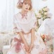 Summer Daily Cute Lolita Short Skirt Set