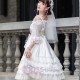 Elegant High Waist Lolita Jumper Skirt