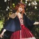 Autumn Winter Thick Woolen Lolita Cape