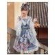 Chinese Style Daily Lolita Dress with Long Sleeves