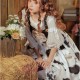 Sweet Caramel Daily Lolita Jumper Skirt