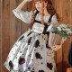 Sweet Caramel Daily Lolita Jumper Skirt