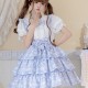 Daily Sweet Polka Dot Lolita Strap Skirt