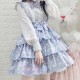 Daily Sweet Polka Dot Lolita Strap Skirt
