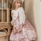 Lovely Polka Dot Princess Lolita Bud Jumper Skirt