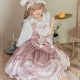 Lovely Polka Dot Princess Lolita Bud Jumper Skirt