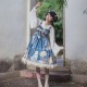 Elegant Chinese Style High Waist Lolita Jumper Skirt