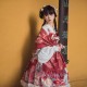 Elegant Chinese Style High Waist Lolita Jumper Skirt