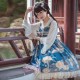 Elegant Chinese Style High Waist Lolita Jumper Skirt