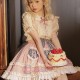 Daily High Waist Sweet Lolita Strap Skirt