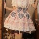 Daily High Waist Sweet Lolita Strap Skirt