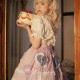 Daily High Waist Sweet Lolita Strap Skirt