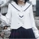 College Style Sailor Lolita Long Sleeve Outfit Set