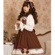 Vintage-Inspired Lovely Bear Lolita Jumper Skirt