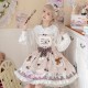 Daily Sweet Cherry Print Lolita Jumper Skirt