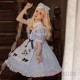Daily Lovely Butterfly Print Lolita Short Sleeve Dress