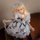 Daily Lovely Butterfly Print Lolita Short Sleeve Dress
