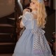 Daily Lovely Butterfly Print Lolita Short Sleeve Dress
