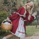 Little Red Riding Hood Inspired Sweet Lolita Jumper Skirt