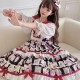 Sweet Cake-Themed Lolita Jumper Skirt