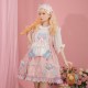 Adorable Bear Print Lolita Jumper Skirt