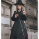 Vintage Halloween Irregular Hem Lolita Long Sleeve Dress