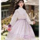 Daily Elegant A-Line Lolita Jumper Skirt Set