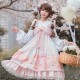 Sweet Daily Princess Style Lolita Jumper Skirt Set
