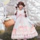 Sweet Daily Princess Style Lolita Jumper Skirt Set