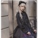 Halloween Gothic Vintage High Waist Lolita Jumper Skirt Set