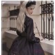 Halloween Gothic Vintage High Waist Lolita Jumper Skirt Set
