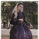 Halloween Gothic Vintage High Waist Lolita Jumper Skirt Set