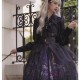 Halloween Gothic Vintage High Waist Lolita Jumper Skirt Set