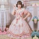 Japanese Sweet Pastoral Style Short Sleeve Lolita Dress