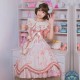 Japanese Sweet Pastoral Style Short Sleeve Lolita Dress