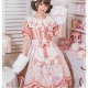 Japanese Sweet Pastoral Style Short Sleeve Lolita Dress