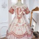 Japanese Sweet Pastoral Style Short Sleeve Lolita Dress