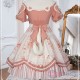Japanese Sweet Pastoral Style Short Sleeve Lolita Dress