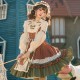 Japanese Pastoral Style Lolita Jumper Skirt Set