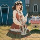 Japanese Pastoral Style Lolita Jumper Skirt Set