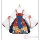 Japanese Sweet Lolita Two-Piece Jumper Skirt Set