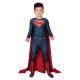 Man Of Steel Superman Clark Kent Cosplay Jumpsuit For Kids Halloween Costumes Gifts